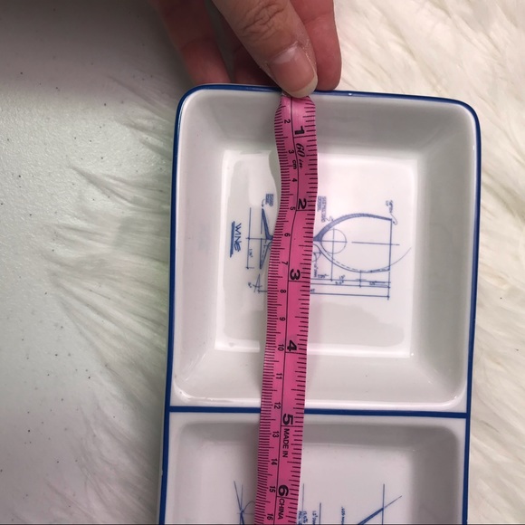 Signature Porcelain Martini Wine Compartment Tray - Picture 8 of 8